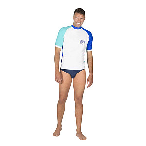 Pánske lycrové triko Mares SEASIDE RASHGUARD SHIELD, krátky rukáv