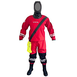 Suchý trilaminátový oblek Agama RESCUE REFLEX - L/XL / topánky XL